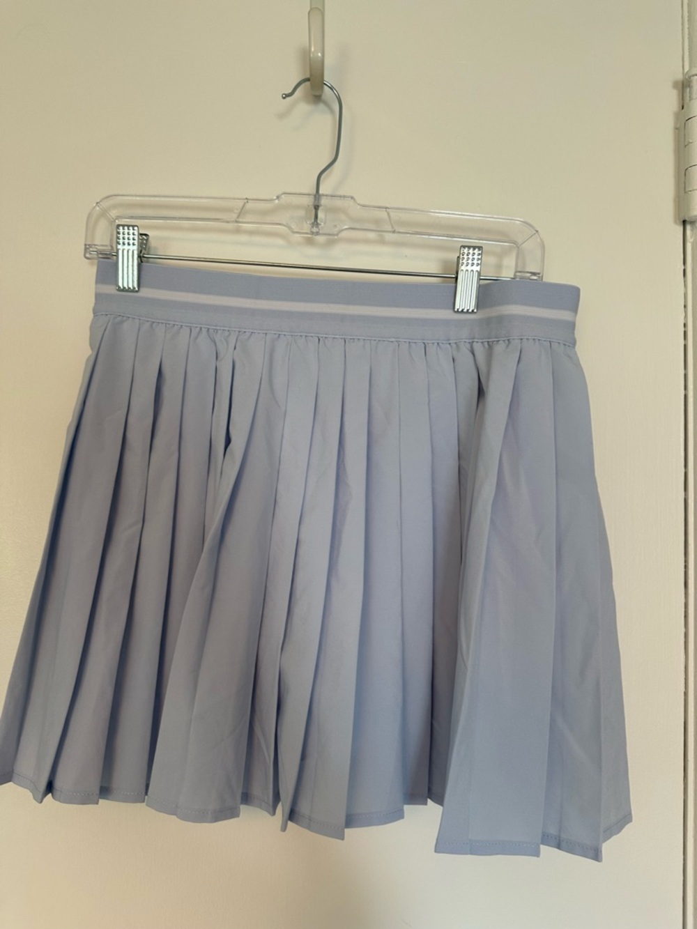 Lands' End Light Blue Pleated tennis Skirt - Picture 2 of 2